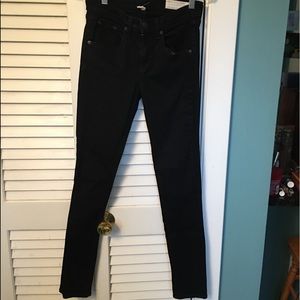 High rise skinny black boutique Jeans .